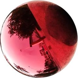 Kisangel Stainless Steel Gazing Ball for Gardens Polished Mirror Reflection Sphere Colorful Decorative Globe for Outdoor Garden Decor-image-25