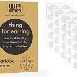 Ear Lobe Tape, Invisible Ear Lobe Support Patch for Heavy Earrings (50)-picture-14