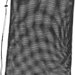 CLUB BOLLYWOOD®Swimming Equipment Bag Stylish Mesh Pool Bag for Workout Gear Beach Swimming Black|Sporting Goods | Fitness, Running & Yoga | Gym Bags|1 Swimming Equipment-image-3