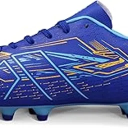 nivia Neuron Men’s Football Stud – Synthetic Leather Upper, TPU Blade Stud Sole, Dual Foam Collar, Ideal for Hard, Grass & Turf Surfaces-picture-2