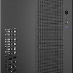 Ant Esports Si10 Mid-Tower Computer Case/Gaming Cabinet - Black | Support M-ATX, Mini-ITX | Pre-Installed 1 Black Fan-image-44
