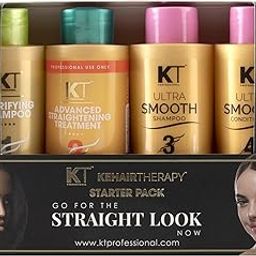 KEHAIRTHERAPY KT Professional Home Keratin Protein Advanced Straightening Starter Combo Kit For Straight Look & Damage Repair (480ml)-55