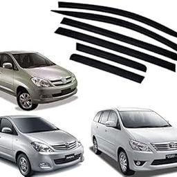 Malik AUTO Unbreakable Door Visor for Innova Type 1-4 (2005-2015)(Set of 6Pcs)-13