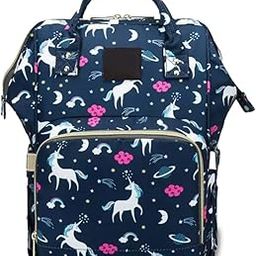 Chinmay Kids Diaper Bag Nursing Maternity Backpack, Waterproof Multifunctional Travel Bag Large Size (20 x 18 x 40 cms)-image-82