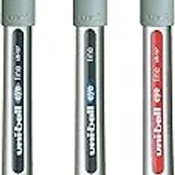 uni-ball Eye UB157 0.7mm Roller Ball Pen | Blue, Black & Red Ink, Pack of 3-picture-10