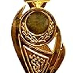 Be Win Winner Golden & Fiber Designed Sports Badminton Trophy for Badminton Tournaments & for Badminton Players-image-2