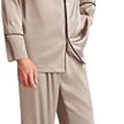 Super Soft Satin Nightwear for Men | Gentleman Cuff | Size XS to 3XL | Premium Nighsuit | Luxury Co Ord Set | Pjyama Set | Travel Outfit-picture-48
