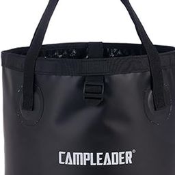 UJEAVETTE Outdoor Foldable Bucket Convenient Storage Bag for Camping Gardening Fishing 20L Black-image-12