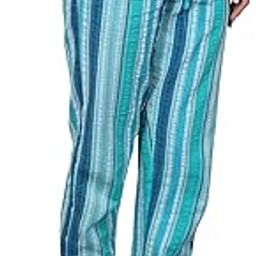 Women's Cotton Blue Printed Pajama (Pyjama for Ladies)-image-19