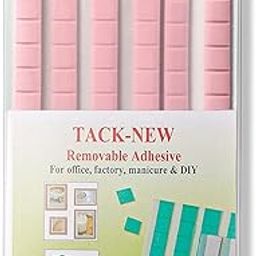 Manicure Art Clay, Professional Reusable Nail Art Clay False Nail Tips Sticky Adhesive Manicure Tool (Pink)-image-83