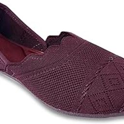 Women Super Lightweight Classy Flat Bellies, Loafer for Women, Flat Jutis, Shoe, Classy Flat Jutis, Slip on Ballerina, Soft Knitted Stylish Comfortable-image-15