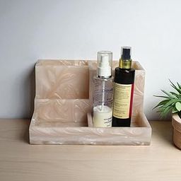 Treasure Hunt® Marble Resin Makeup Box – Elegant Vanity Organizer for Women | Great Gift for Beauty Lovers & Home Décor Fans – TH-6064-image-15