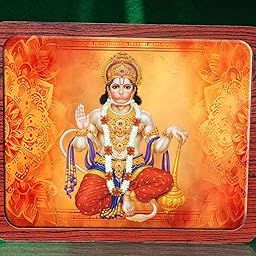 Wooden Money Box with Counter Display with Numbers for Kids - (Pack of 1) (Shri Hanuman Ji)-23