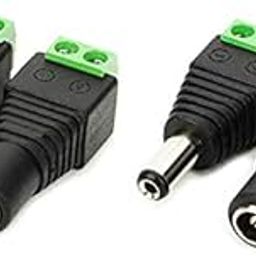 RIVER FOX (2 Set Screw Fastening Type Male and Female DC Power Plug-Connector (2 Male + 2 Female)-picture-10