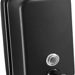 UniQMart Soap Pump Shampoo Dispenser Lotion Bottle Container Wall Mount Black 1000mL-image-41