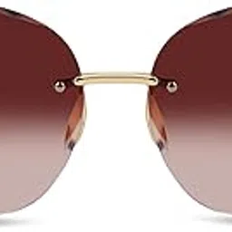dexent collection Sunglasses for Women Vintage Fashion Sunglasses With UV 400 Protection | Hexagonal Frame Eyewear |-picture-26