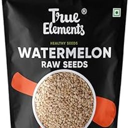 True Elements Watermelon Seeds 250g - High in Protein | Raw Watermelon Seeds for Eating | Magaj Seeds | Non - GMO | Raw seeds | Nutrients Rich | Source of antioxidants-65