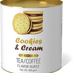 Cookies & Cream Flavor Burst. Just add to your Tea, Coffee, Frappe, Milkshake, Hot Milk (400gm) (800gm)-image-76