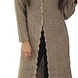 matelco Women's Wool Round Neck Cardigan-picture-38