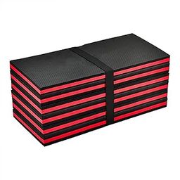 LR DECOR Folding Mechanics EVA Mat Reusable Folding Knee Mat for Workout Gym Exercise Red-image-74