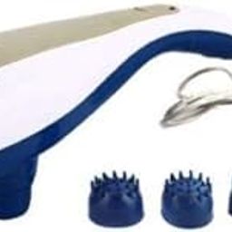 manav acupressure products Powerful Electric Double Head Hammer Pro Body Massager For Pain Relief/Acupressure Dual Hand Dolphin Double Point Body Massager, Multi-image-5