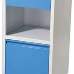 Raghav Medical Bed Side Locker Deluxe Portable Stainless Steel Top 1 Drawer I 1 Rack I 2 Wheels Hospital Clinic Home Domestic Use-image-37
