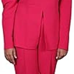Women Red Colour Party Wear Set-image-18