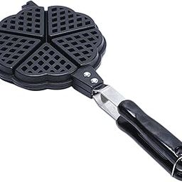 Enakshi (LABEL) Creations Mini Waffle Maker Pan Party Food Maker Campware 6" for Snacks Breakfast|Home & Garden|Kitchen Dining & Bar|Small Kitchen Appliances|Waffle Makers-13