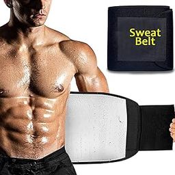 Waist Trainer for Men & Women Lower Belly Fat -Trainer,Sweat Band!” Black-image-71