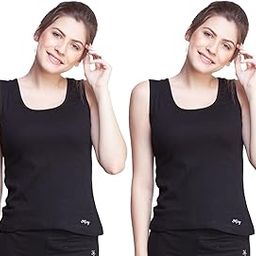 Women Camisole Dyana Pack of 2- Black (8905203391714_MMBB-381-R3-BLK-PO2_XS)-image-1