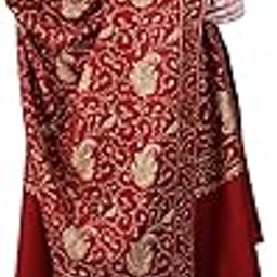 Women's Kashmiri Hand Embroidered Pure Wool Shawl-picture-18