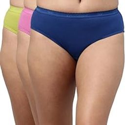 Feelings Amelie A103 Women's Cotton Rich Hipster Panty Outer Elastic-picture-52