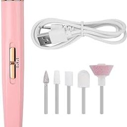 Volcano Nail Drill Machine | 5 In 1 Tool Nail Care Electric Machine Manicure & Pedicure | Grooming Nail Polish Art Kits Nails Decorator Salon Sharper Grinder-image-42