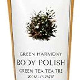 Kian Elegance Green Harmony Green Tea & Tea Tree Body Polish with SPF 25 | 200ml Deep Hydration, Gentle Exfoliation & Antioxidant Protection | Enriched with Murumuru Butter, AVT Caffeine & Natural Lecithin for Smooth, Nourished Skin-89