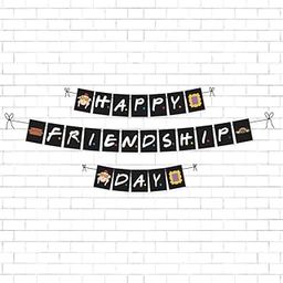 Untumble Happy Friendship Day Banner | Friendship Day Decoration Items for Happy Friendship Day | Friend's day Decorations at Home, Hotel | Perfect for Friendship Day Celebration | Pack of 1-image-94