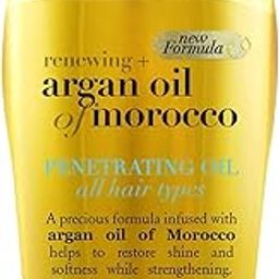 OGX Renewing + Argan Oil of Morocco Penetrating Hair Oil | Treatment, Moisturizing & Strengthening Silky Hair Oil for All Hair Types Paraben Sulfated Free Surfactants 100 ml-image-42