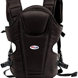 Chinmay Kids Premium Baby Carrier Bag in 3-in-1 Ergonomic Adjustable Sling Kangaroo Design with Carrying Basket for Front & Back Use for Infant Child and Mother Travel - 0 to 18 Months (Black1)-9
