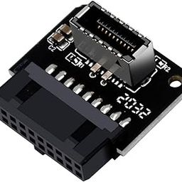 MERISHOPP Usb3.0 19P/20P to Type-C 24Pin Front Type C 90 Degree Adapter for Pc Ph73B|Computers/Tablets & Networking | Computer Components & Parts | Interface/Add-On Cards | Port Expansion Cards-picture-13