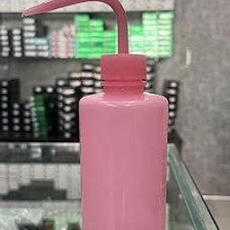 Reusable Pink Tattoo Squzee Bottle, 250ml Capacity-image-1