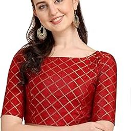 Jacquard Readymade Women Fitted Blouse - Crosssquare-image-68