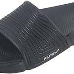 Men's Slippers,BLACK WHITE,7UK,FL2019GBKWH0007-25