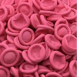 SCHOFIC Anti-Static ESD Safe CHLORINATED Disposable Latex Finger COTS [Reusable Rubber FINGERTIPS] 4 MIL Thick - Pink (24)-image-39