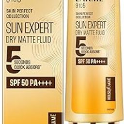 LAKMÉ Sun Expert Dry Matte Fluid SPF 50++++ Sunscreen with 1% niacinamide & ceramide, for oily skin & combination skin 50ml-23