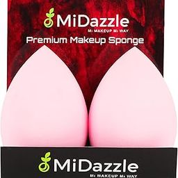 Midazzle Premium Ultra soft MakeUp sponge Multicolor (Pack of 2)-24