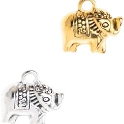 Elephant Alloy Charm | Size-12mm-picture-28