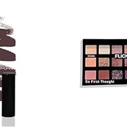FLiCKA Matte Lasting Lipsence Crayon Lipstick| Smudge Proof, Matte Finish And Waterproof| Long Lasting Upto 18Hrs, 06 Foody, 3.5ml COSMETICS GAME OF COLORS EYESHADOW PALETTE ON FIRST THOUGHT-image-8