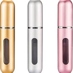 S.F. COLLECTION Portable Mini Refillable Perfume Atomizer Bottle Atomizer Travel Size Spray Bottles Accessories 5ml-3 Piece(MULTI COLOR)-picture-27