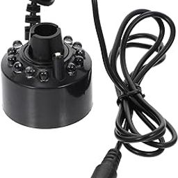ULDIGI 1pc Rockery Fog Maker Led Light Premium Halloween Fog Machine for Fish Tank and Decoration Creates Humidifying Effect Low Noise for Aquatic Landscapes-image-70