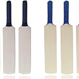 Show Piece Cricket Bats Miniature Autograph Cricket bat use for Autograph and Gift Purpose Pack of 10 (5 Blue Grip and 5 Black Grip Handle Combo Pack)(They Can't be Used for Paying Cricket)-image-42