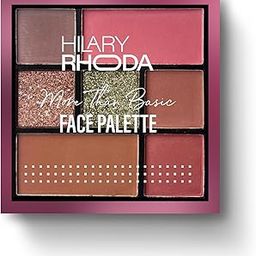 Hilary Rhoda More Than Basic Face Palette | With Blushes, Shimmer Highlighters & Eyeshadows | Highly Pigmented & Long Lasting Face Palette |10.5g (Made You Blush - Shade 02)-image-14